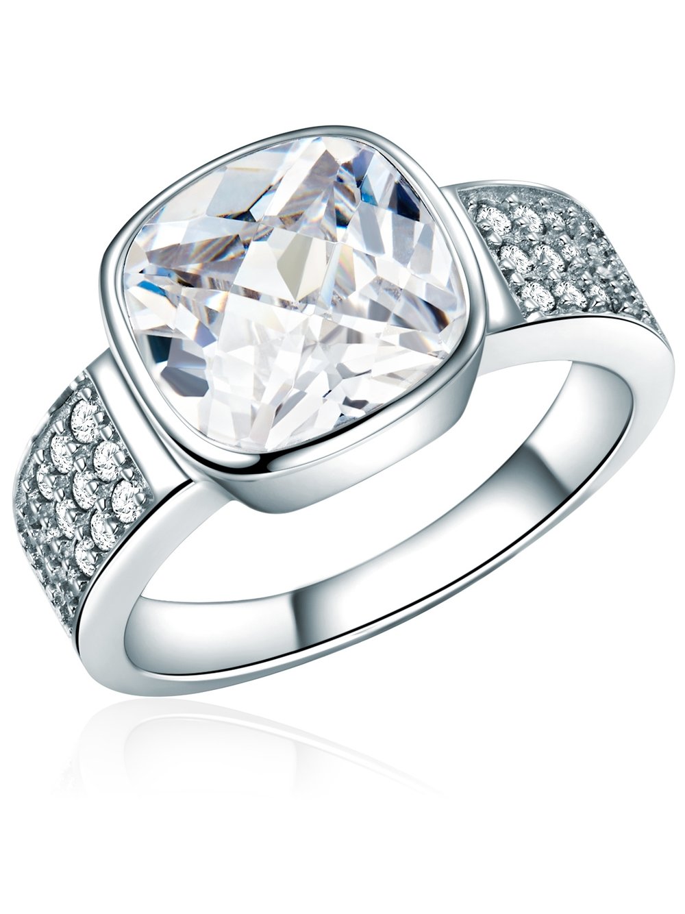 Rafaela Donata Ring Damen Sterlingsilber silber, 6.5