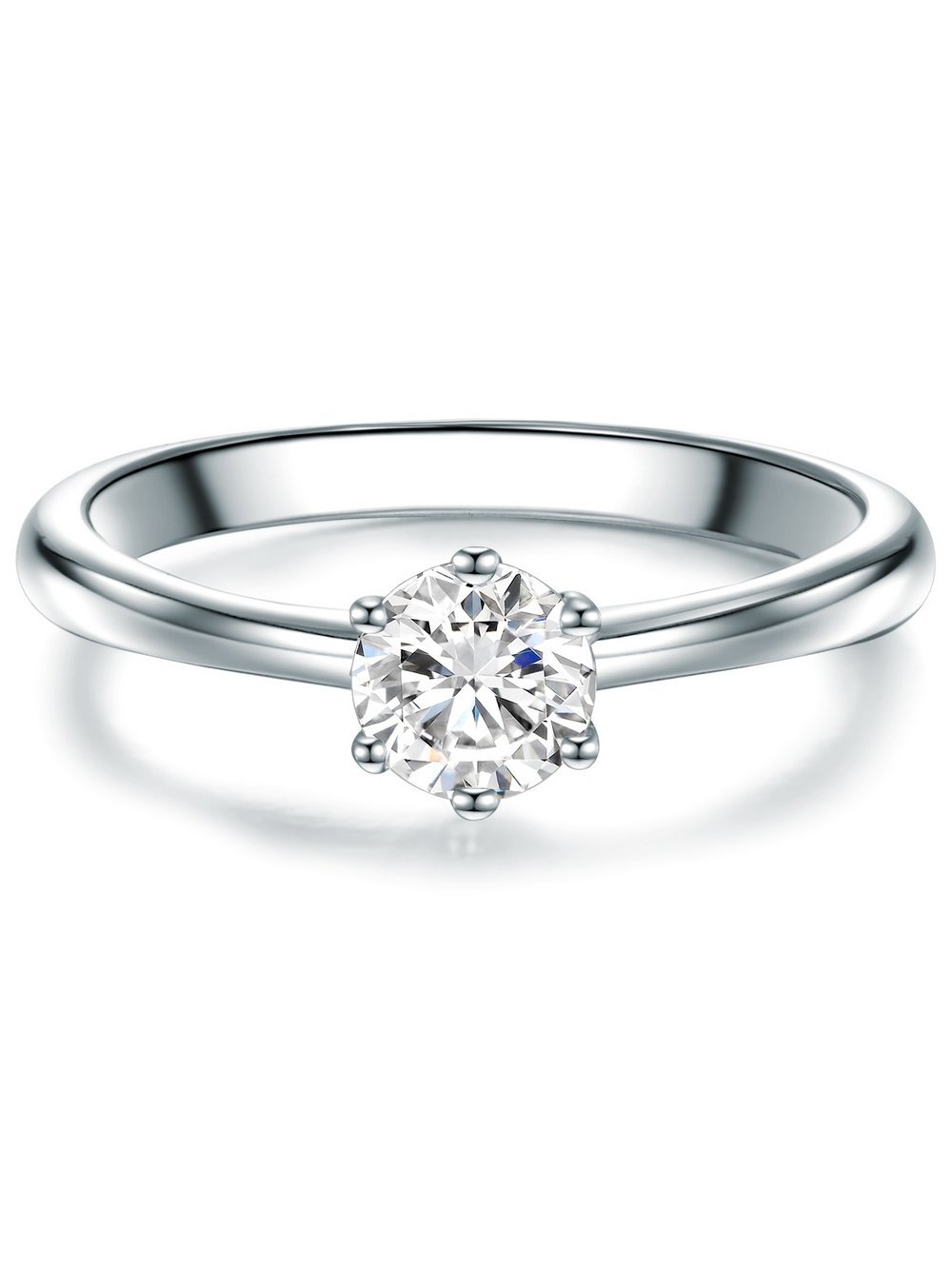 Trilani Ring Damen Sterlingsilber silber, 47