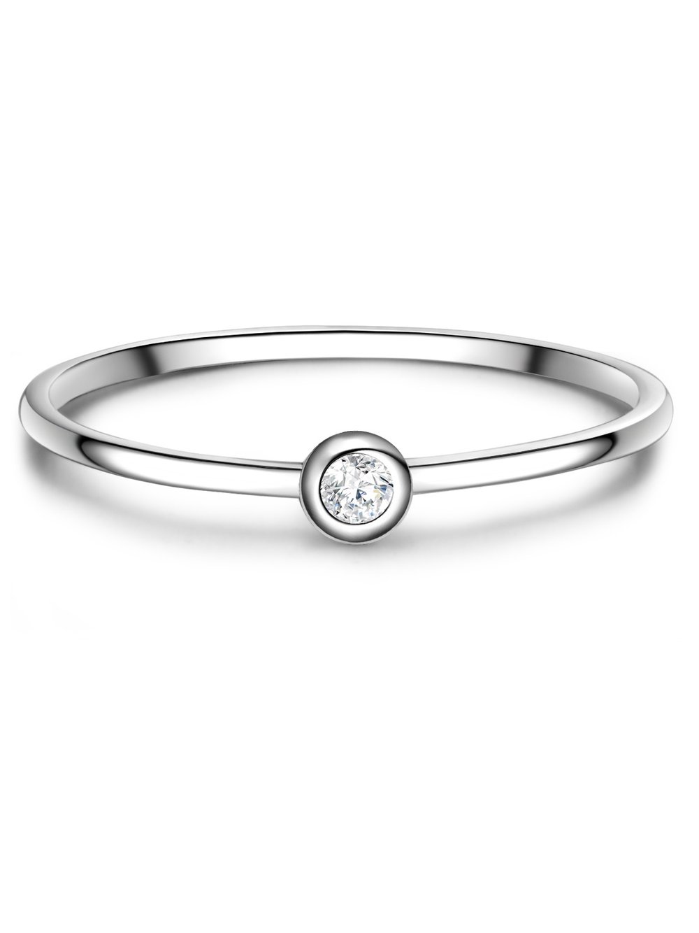 Glanzstücke München Ring Damen Sterlingsilber silber, 48