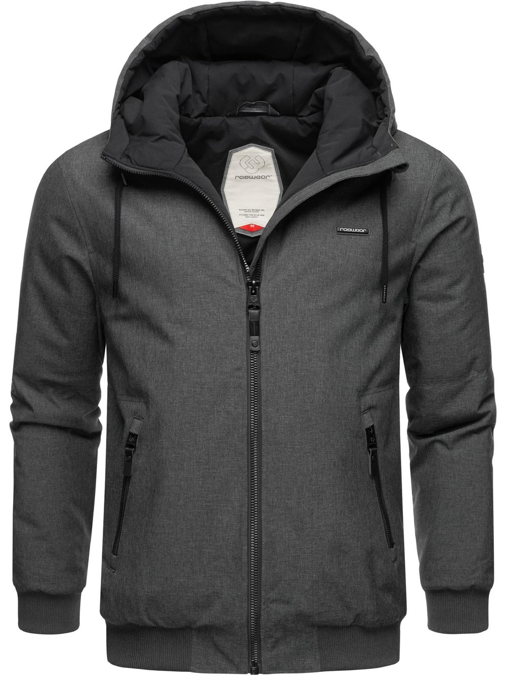 Ragwear Winterjacke Herren schwarz, M