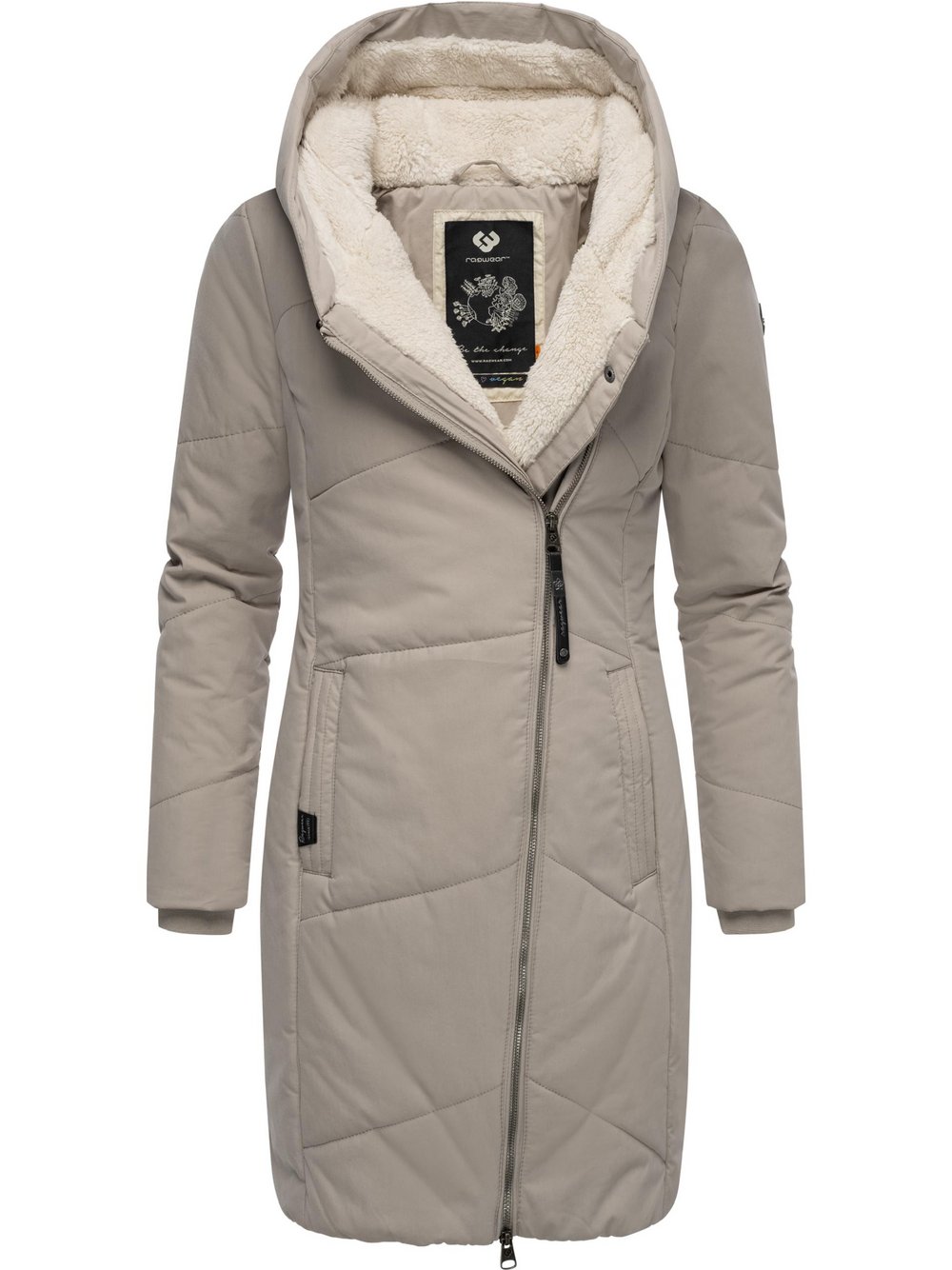 Ragwear Wintermantel Damen beige, M