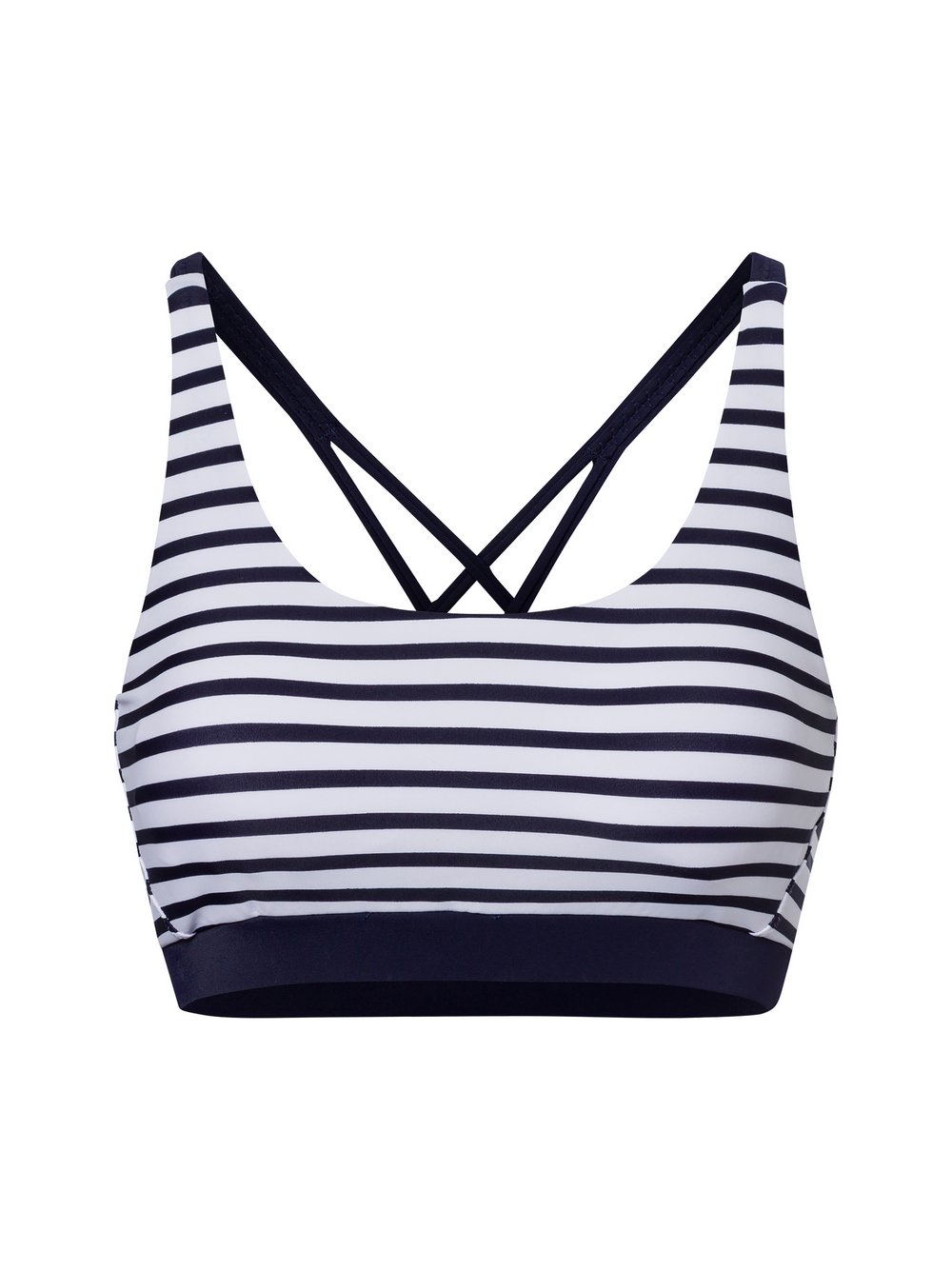 Venice Beach Bikini-Top Damen Mikrofaser mehrfarbig gestreift, 36