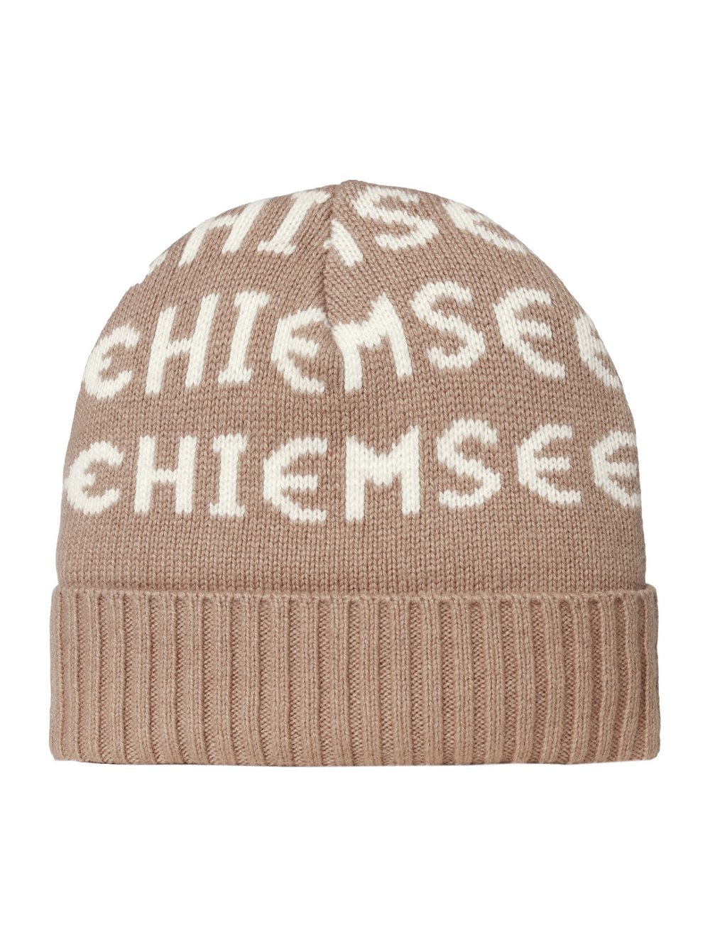 Chiemsee Mütze Damen beige gemustert, ONE SIZE