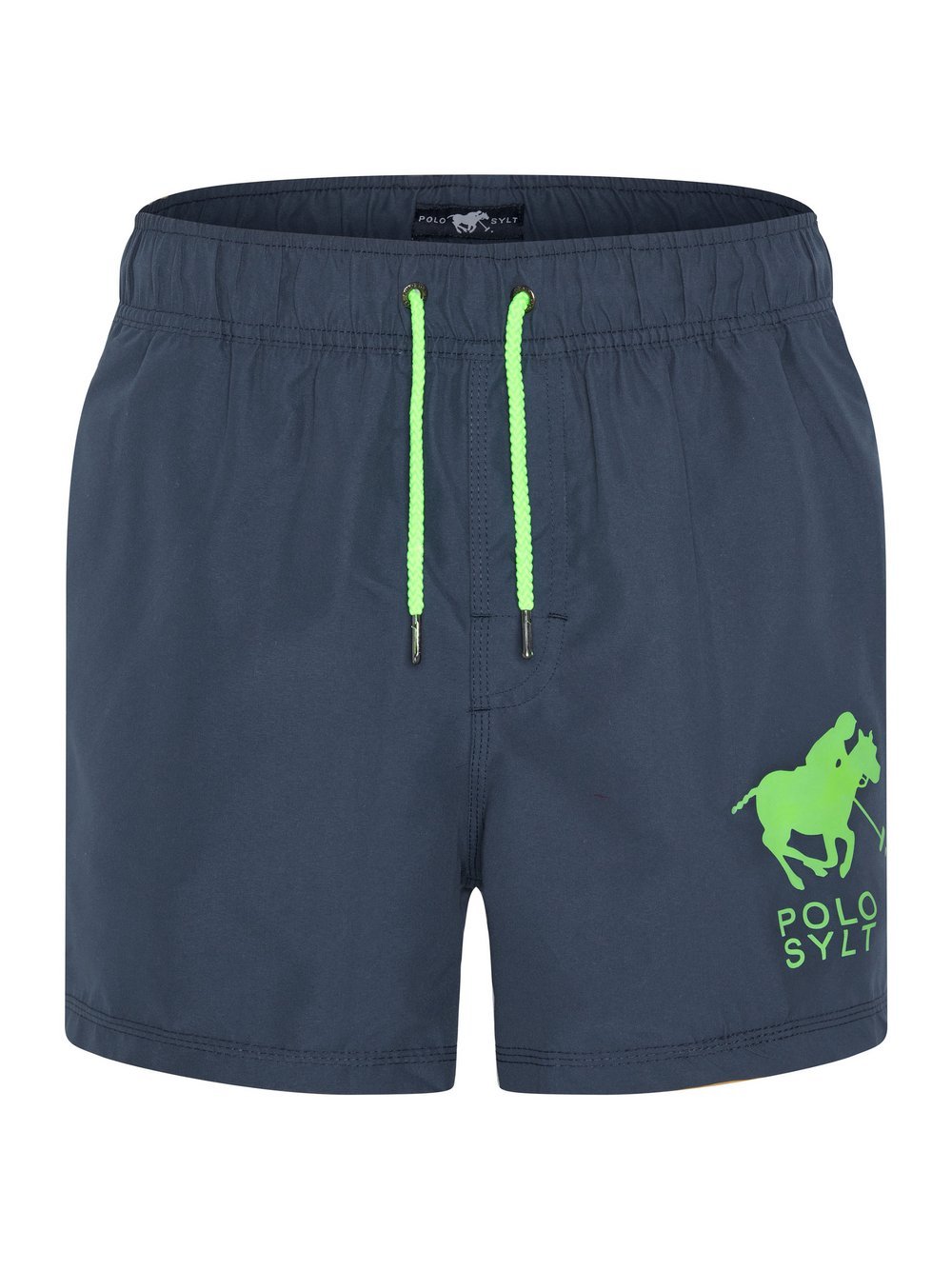 Polo Sylt Badeshorts Herren blau bedruckt, S