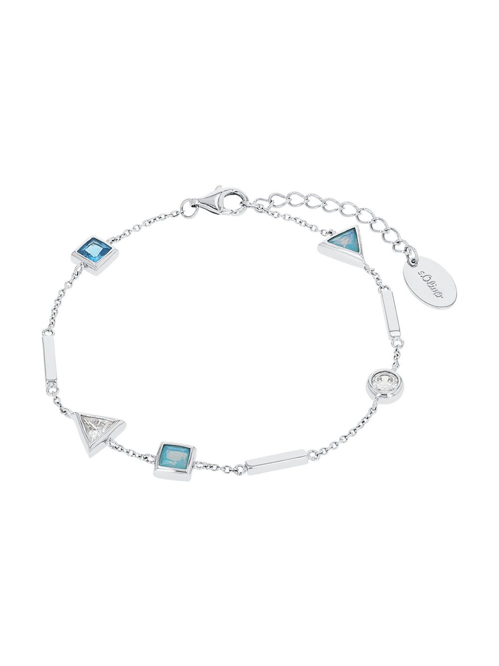 s.Oliver Armband Damen Sterlingsilber silber, 20