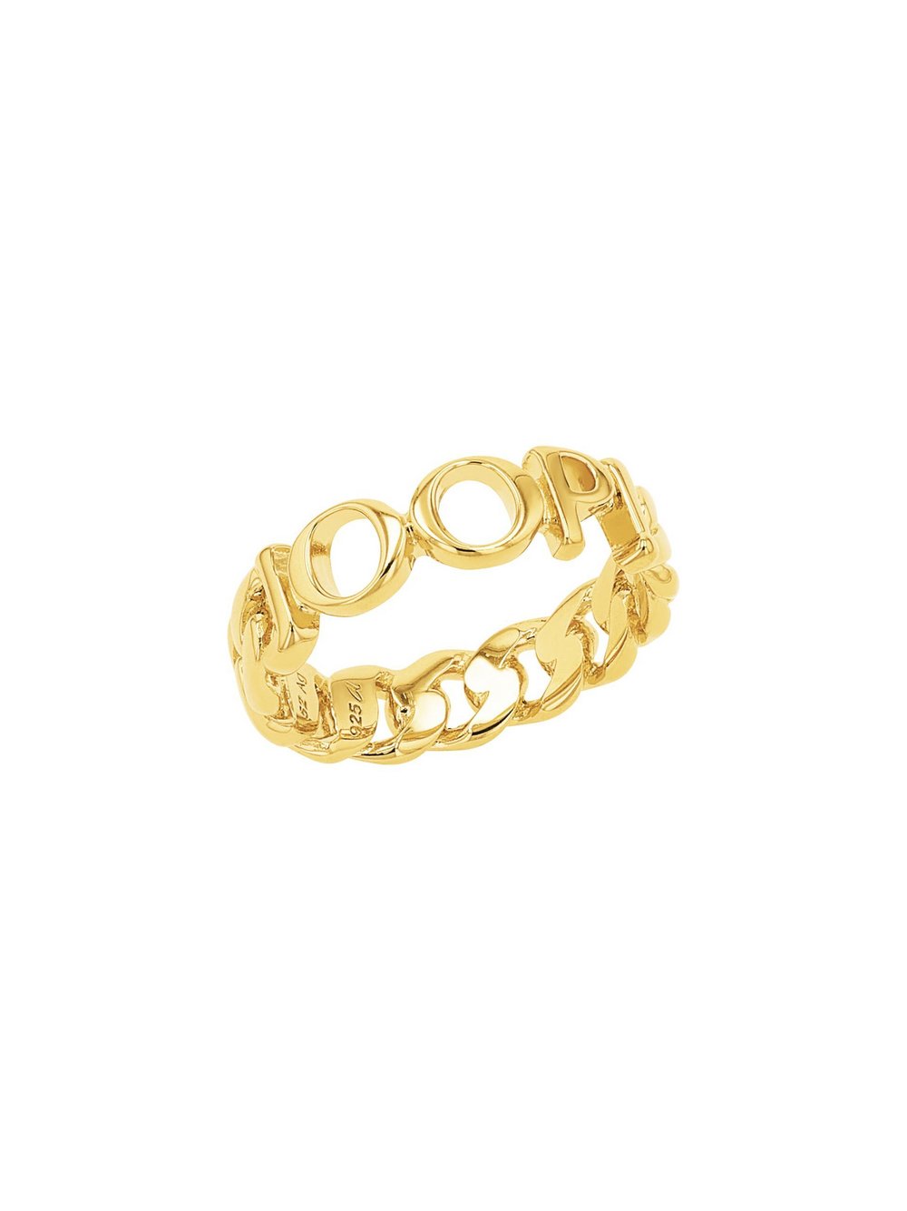 Joop Accessoires Ring Damen Sterlingsilber gold, 58