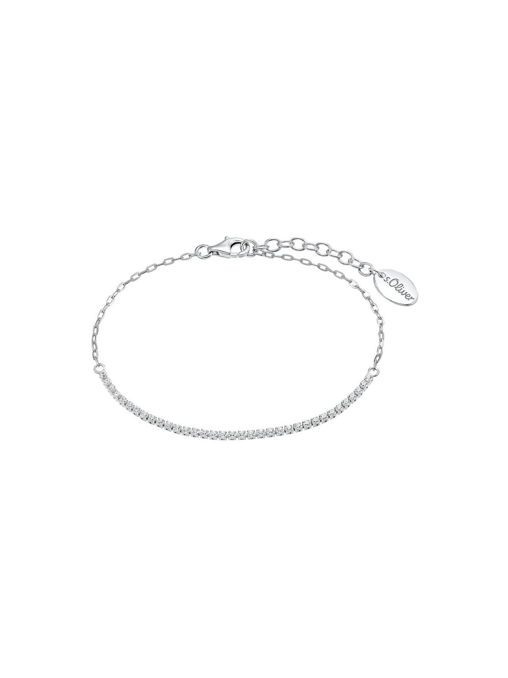 s.Oliver Armband Damen Sterlingsilber silber, 19