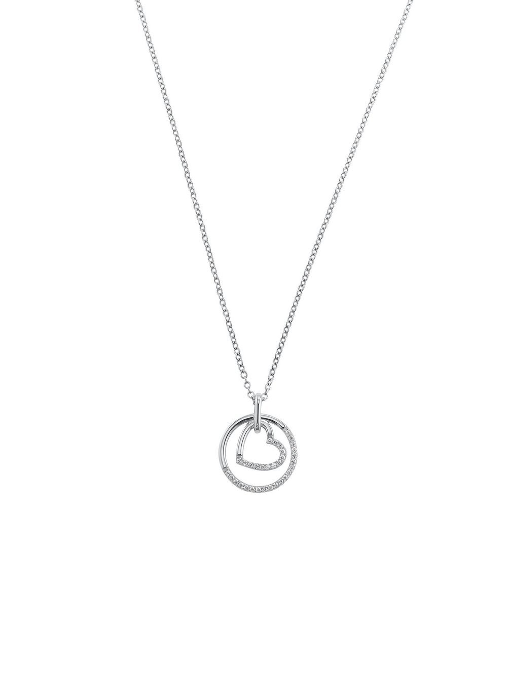 s.Oliver Kette mit Anhänger Damen Sterlingsilber silber, 45