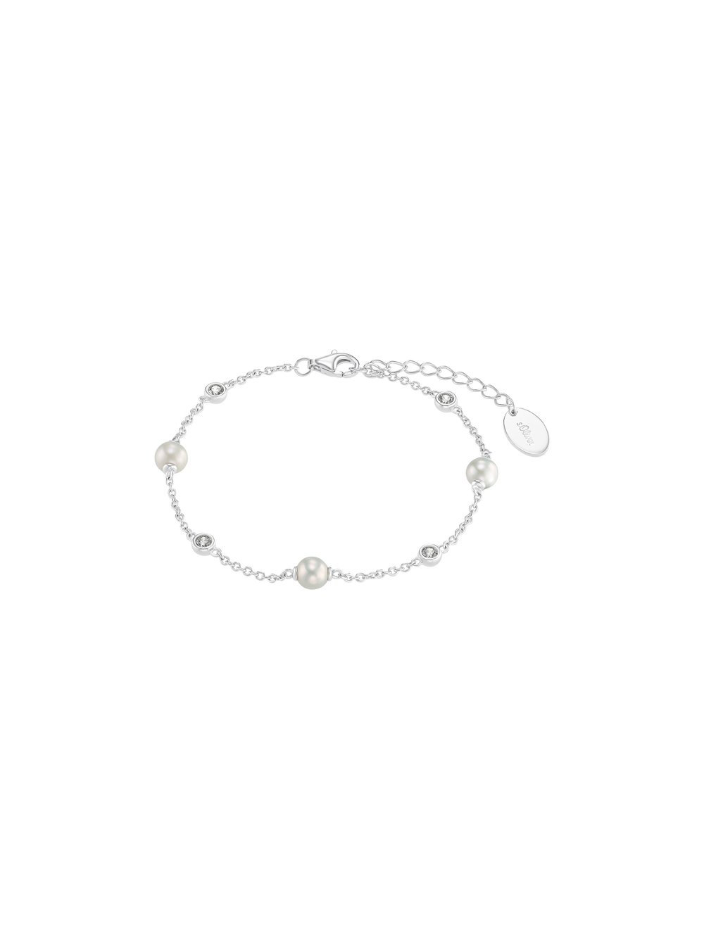 s.Oliver Armband Damen Sterlingsilber silber, 20