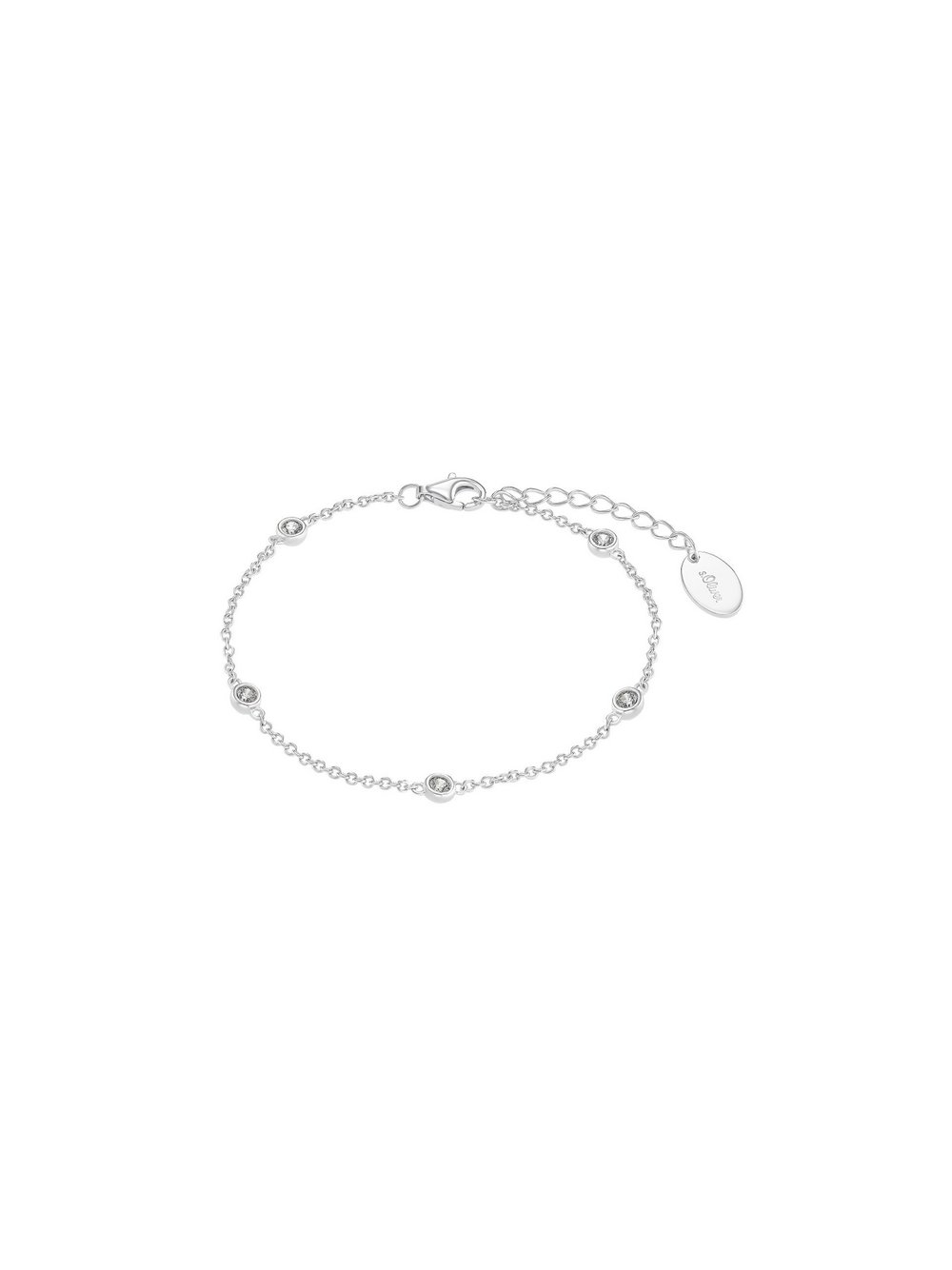 s.Oliver Armband Damen Sterlingsilber silber, 20