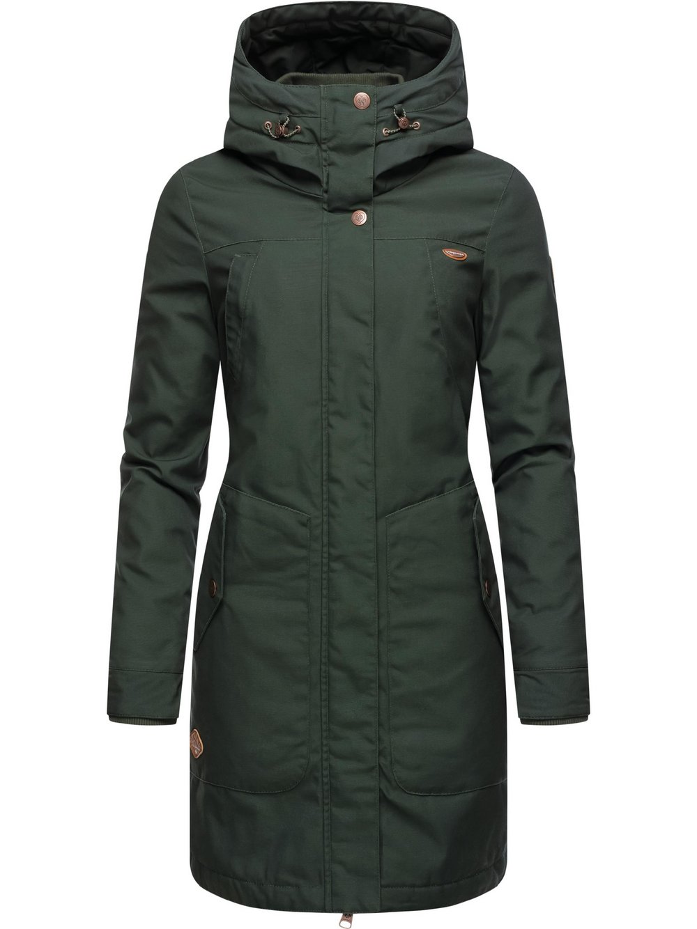 Ragwear Wintermantel Damen grün, XXL
