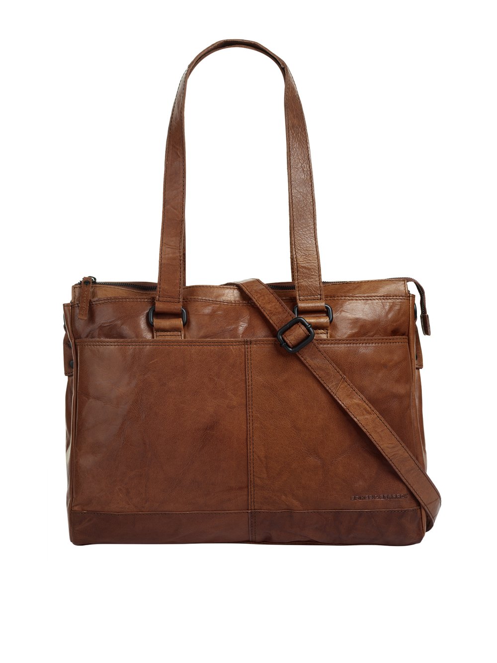 Thumbnail - Spikes & Sparrow Shopper Damen Leder braun, ONE SIZE