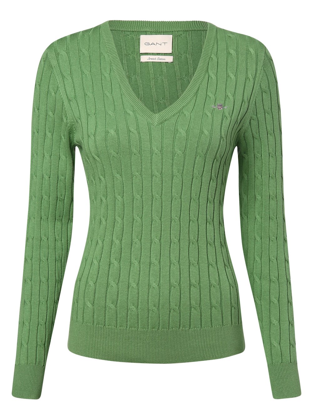 Gant Pullover Damen Baumwolle grün, XXL