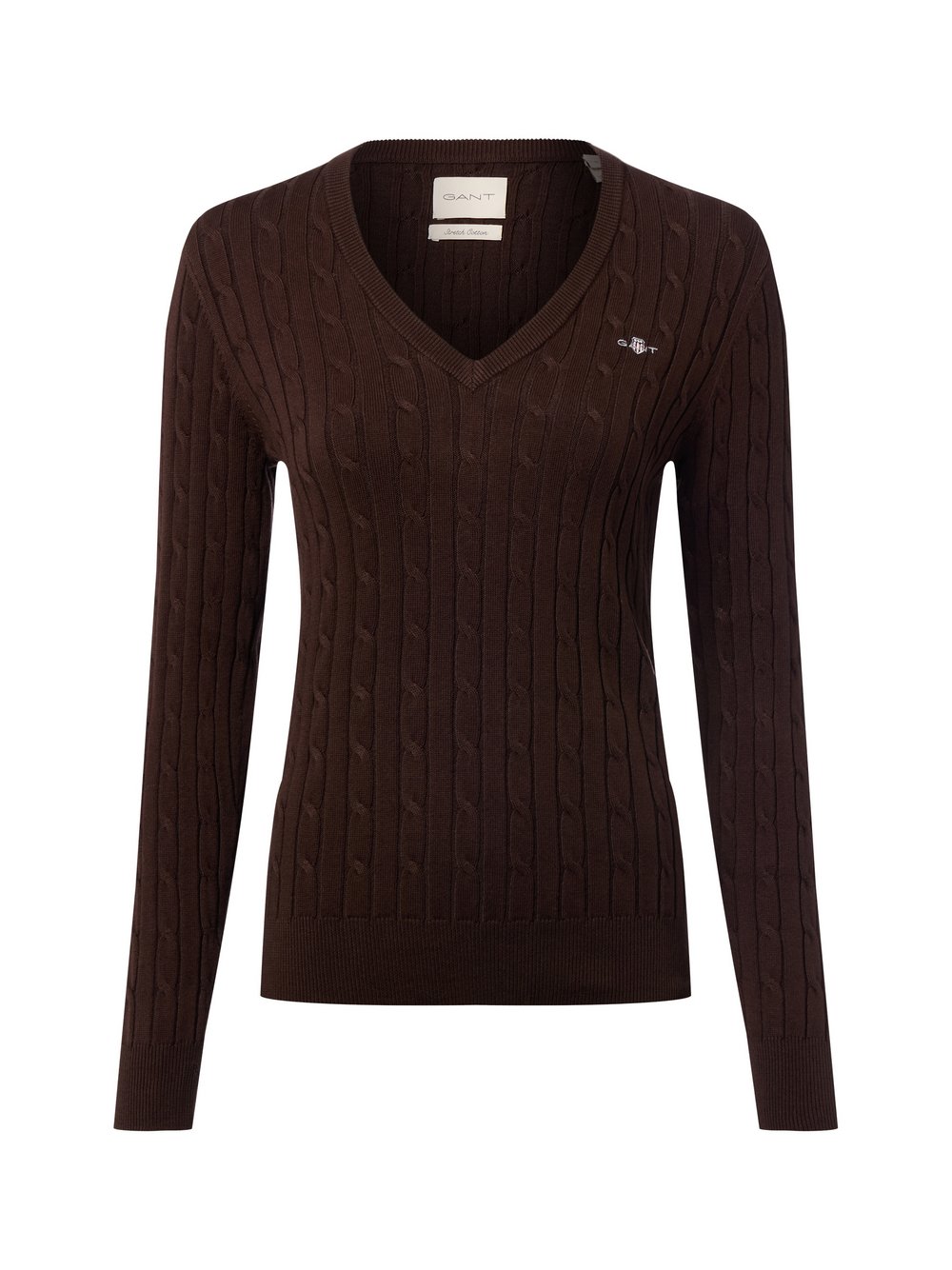 Gant Pullover Damen Baumwolle braun, L