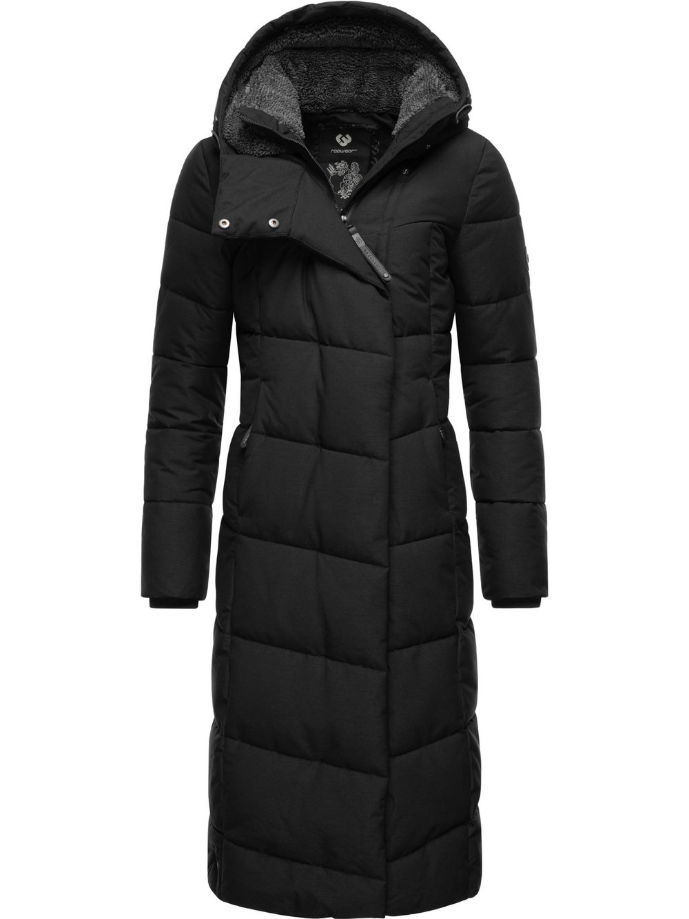 Ragwear Wintermantel Damen schwarz, XS