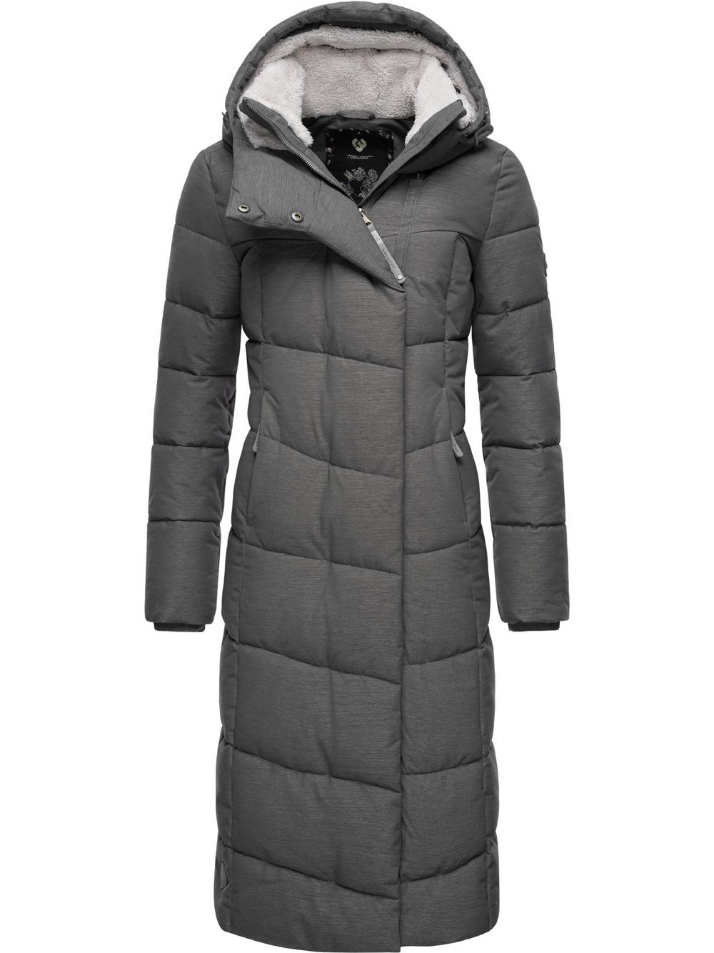 Ragwear Wintermantel Damen grau, XS