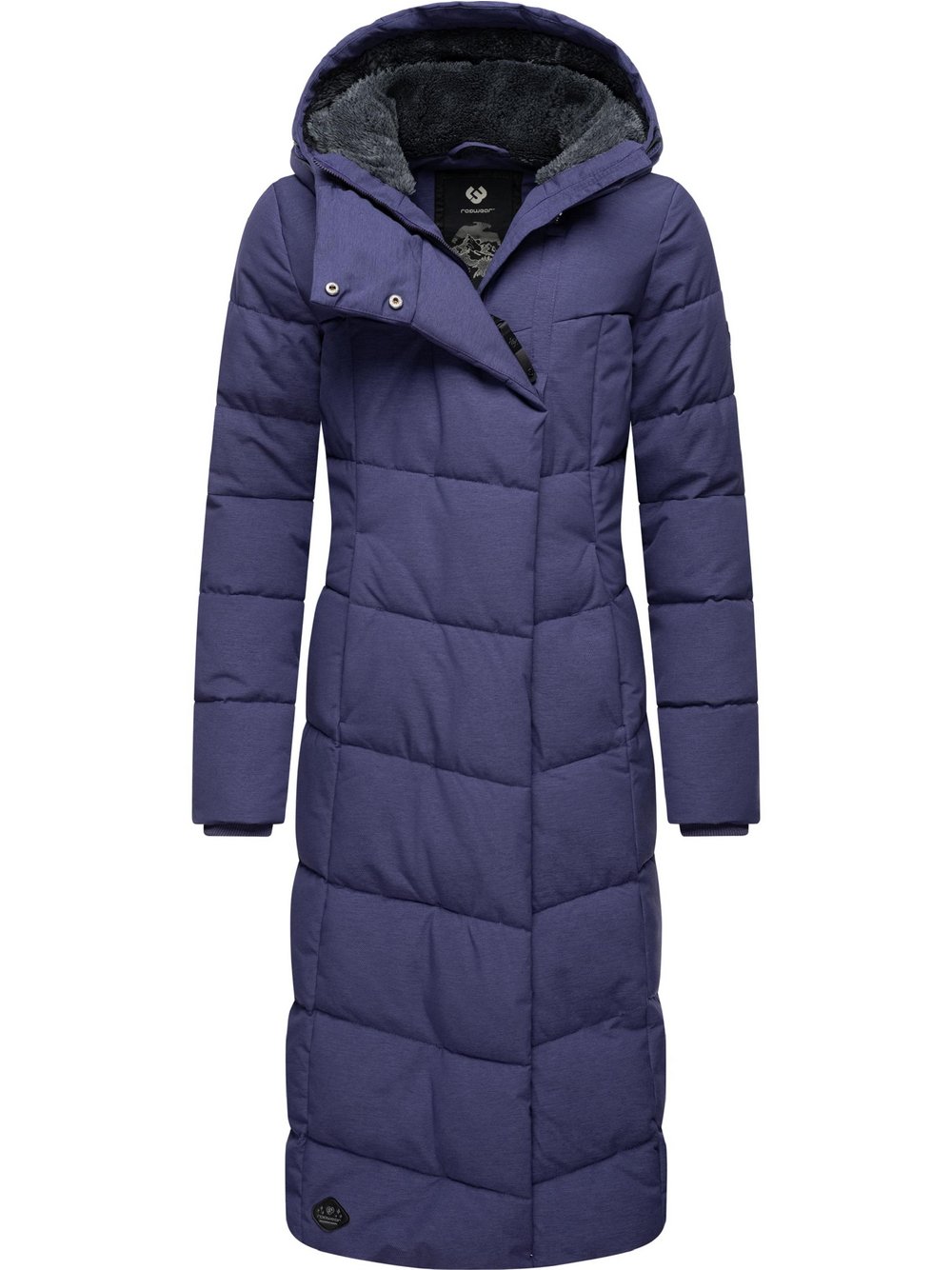 Ragwear Wintermantel Damen lila, M