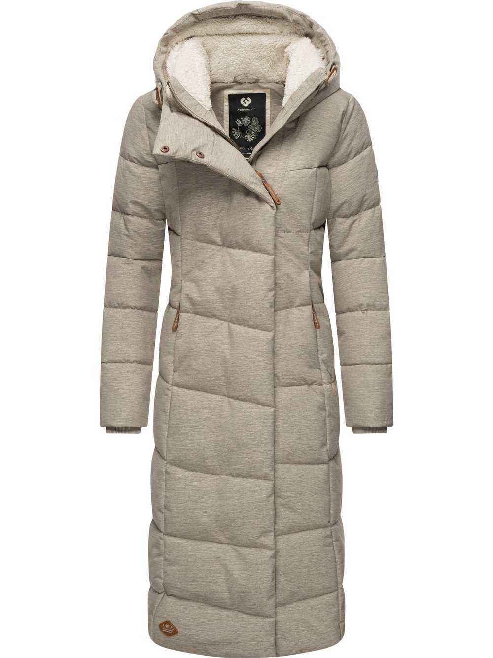 Ragwear Wintermantel Damen beige, L