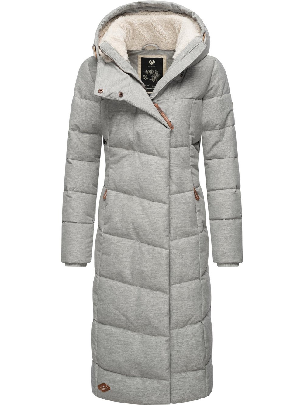 Ragwear Wintermantel Damen grau, L