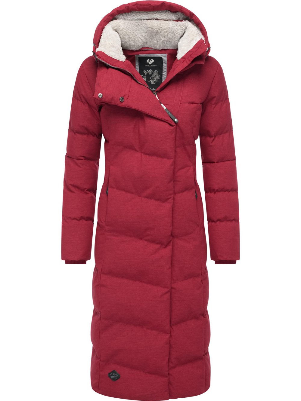 Ragwear Wintermantel Damen rot, XS
