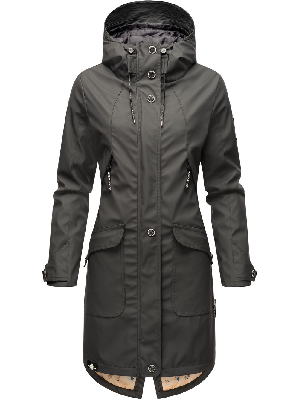 Navahoo Übergangsjacke Damen grau, M