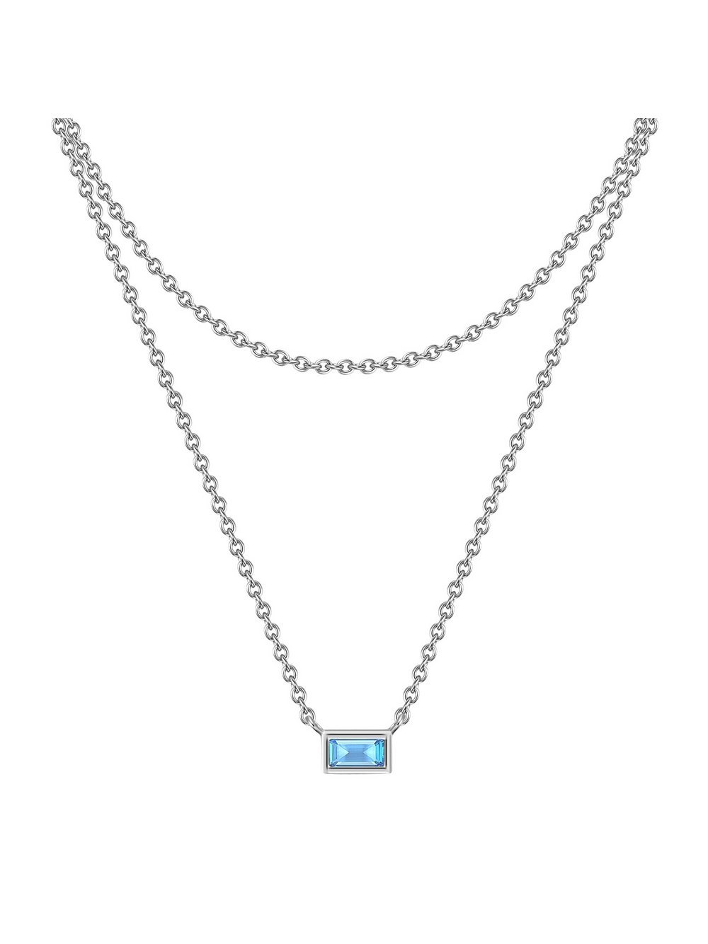 Glanzstücke München Halskette Damen Sterlingsilber silber, ONE SIZE