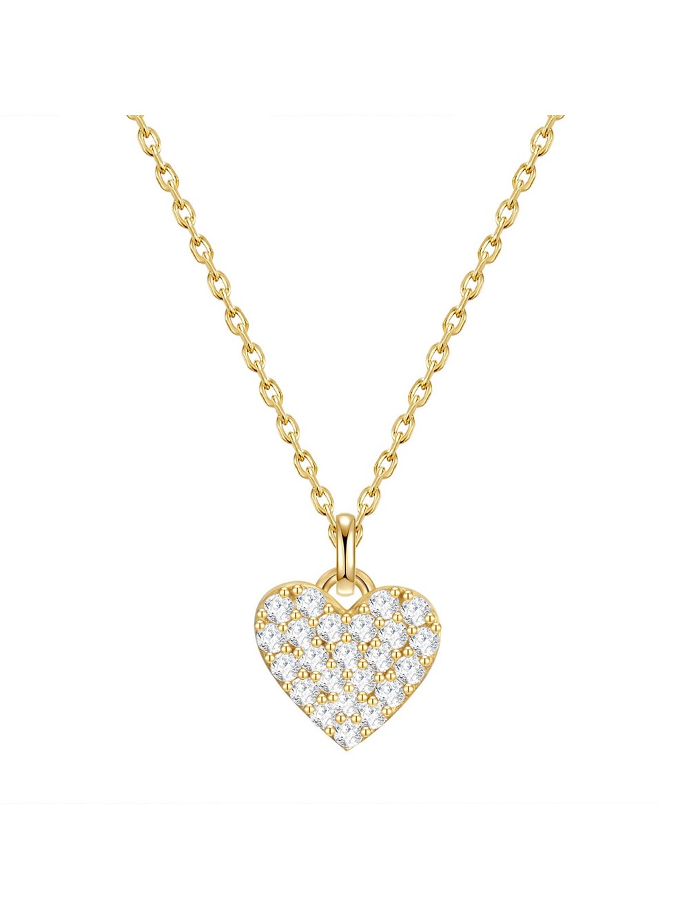 Thumbnail - Glanzstücke München Halskette Damen Sterlingsilber gold, ONE SIZE