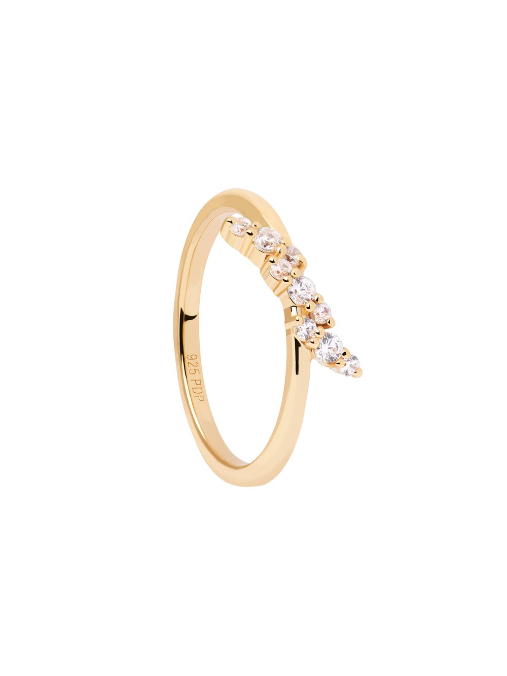 PDPaola Ring Damen Sterlingsilber gold, 50