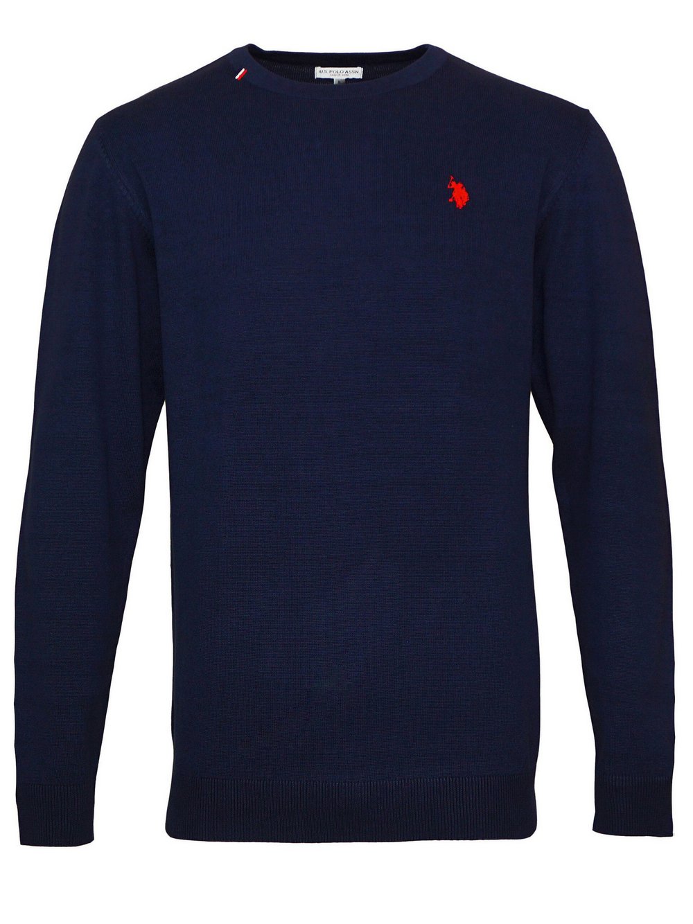 U.S. Polo Assn. Strickpullover Herren Baumwolle blau, L