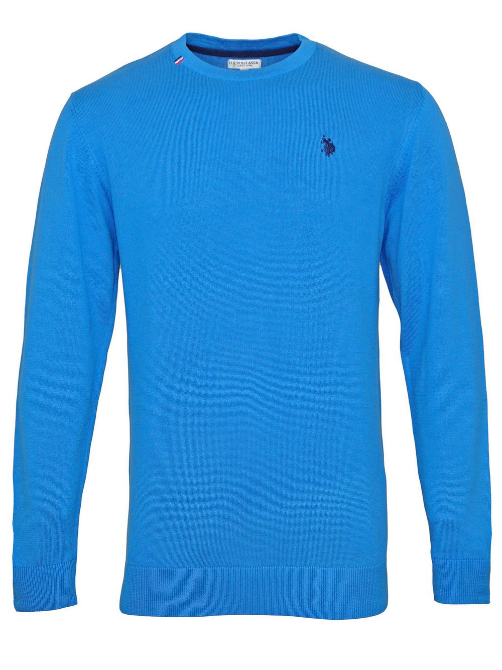 U.S. Polo Assn. Strickpullover Herren Baumwolle blau, L