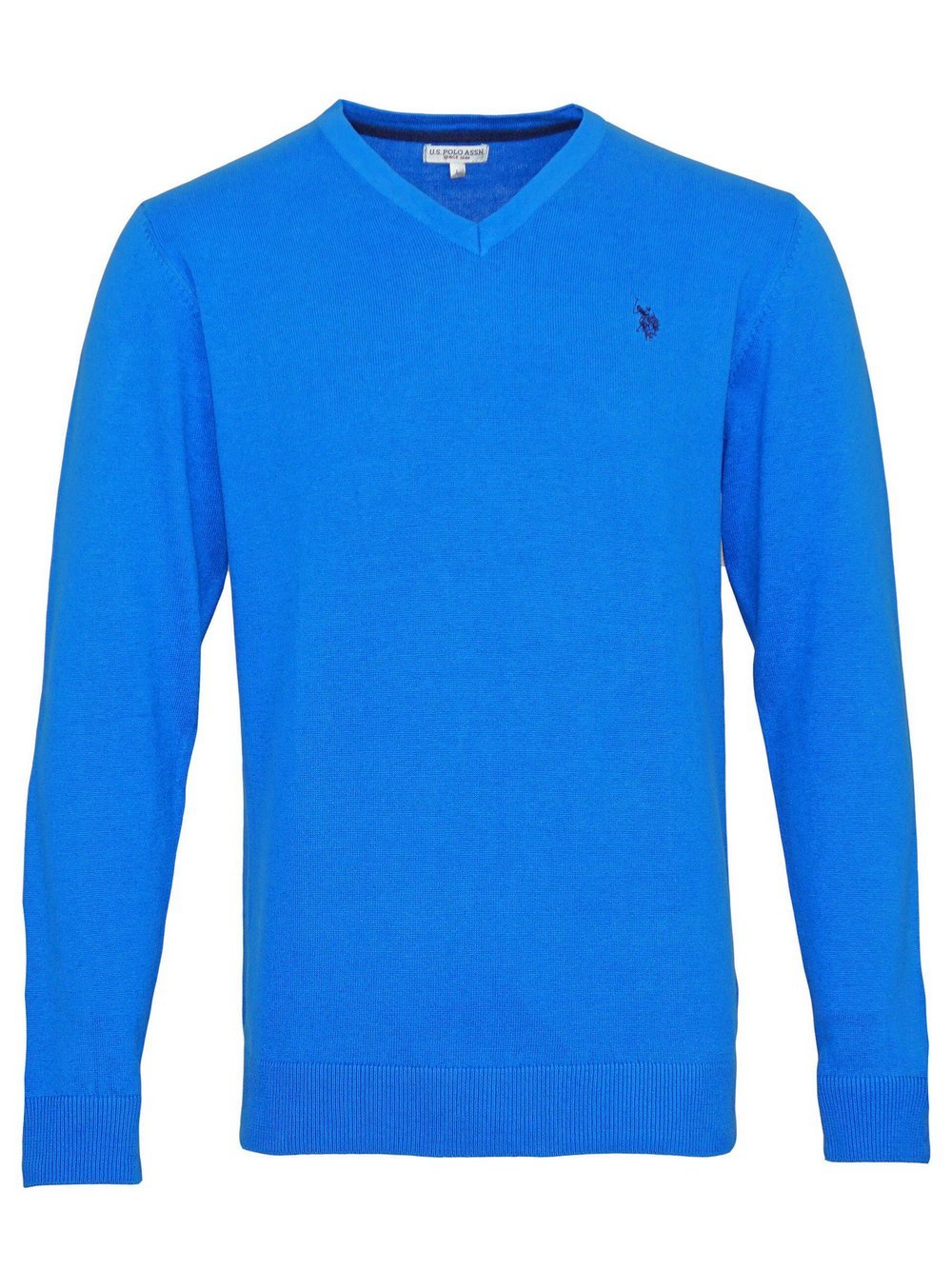 Thumbnail - U.S. Polo Assn. Strickpullover Herren Baumwolle blau, L
