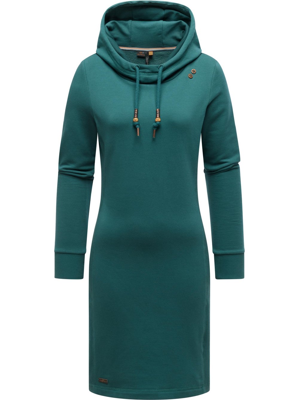 Ragwear Jerseykleid Damen Baumwolle grün, S