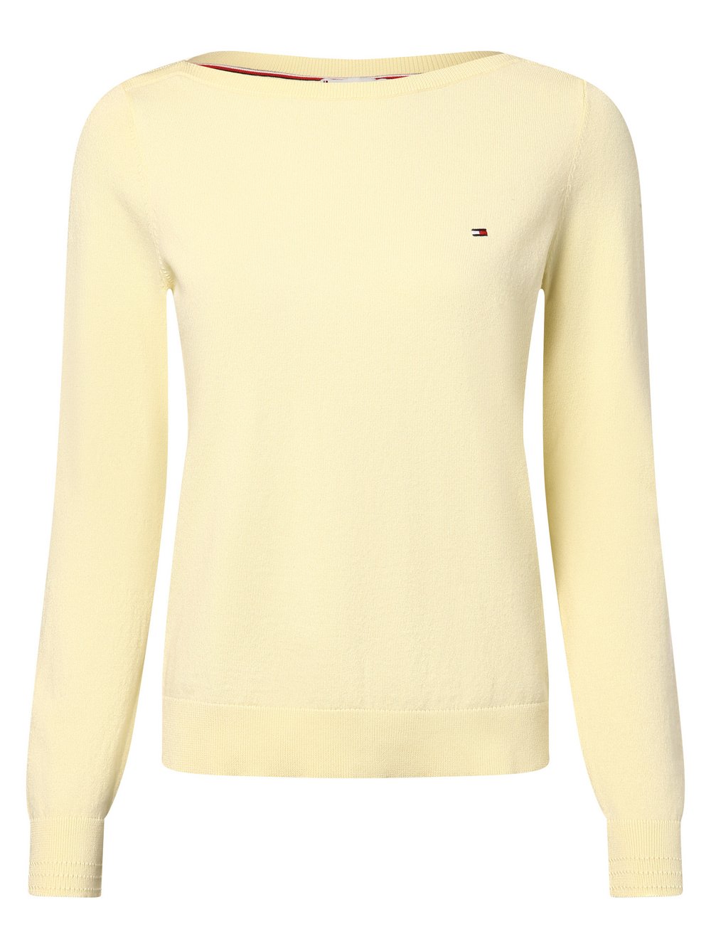 Tommy Hilfiger Pullover Damen Baumwolle gelb, L