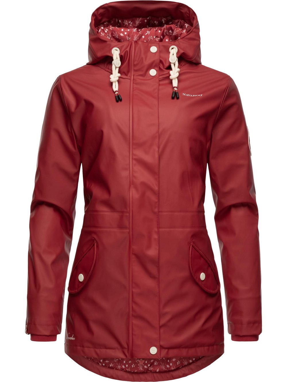 Navahoo Regenjacke Damen rot, S