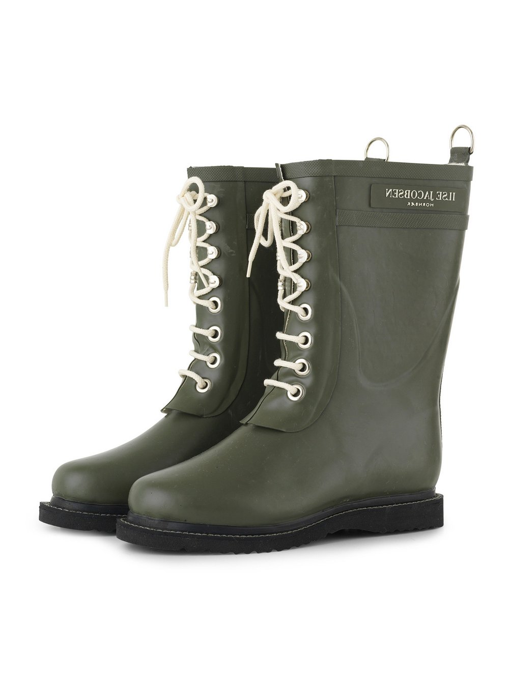 Ilse Jacobsen Rubber Boots Damen Naturkautschuk grün, 38