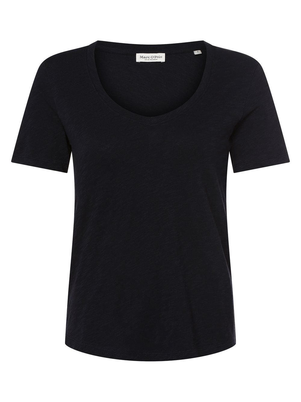 Marc O'Polo T-shirt damski Kobiety Bawełna niebieski jednolity, S