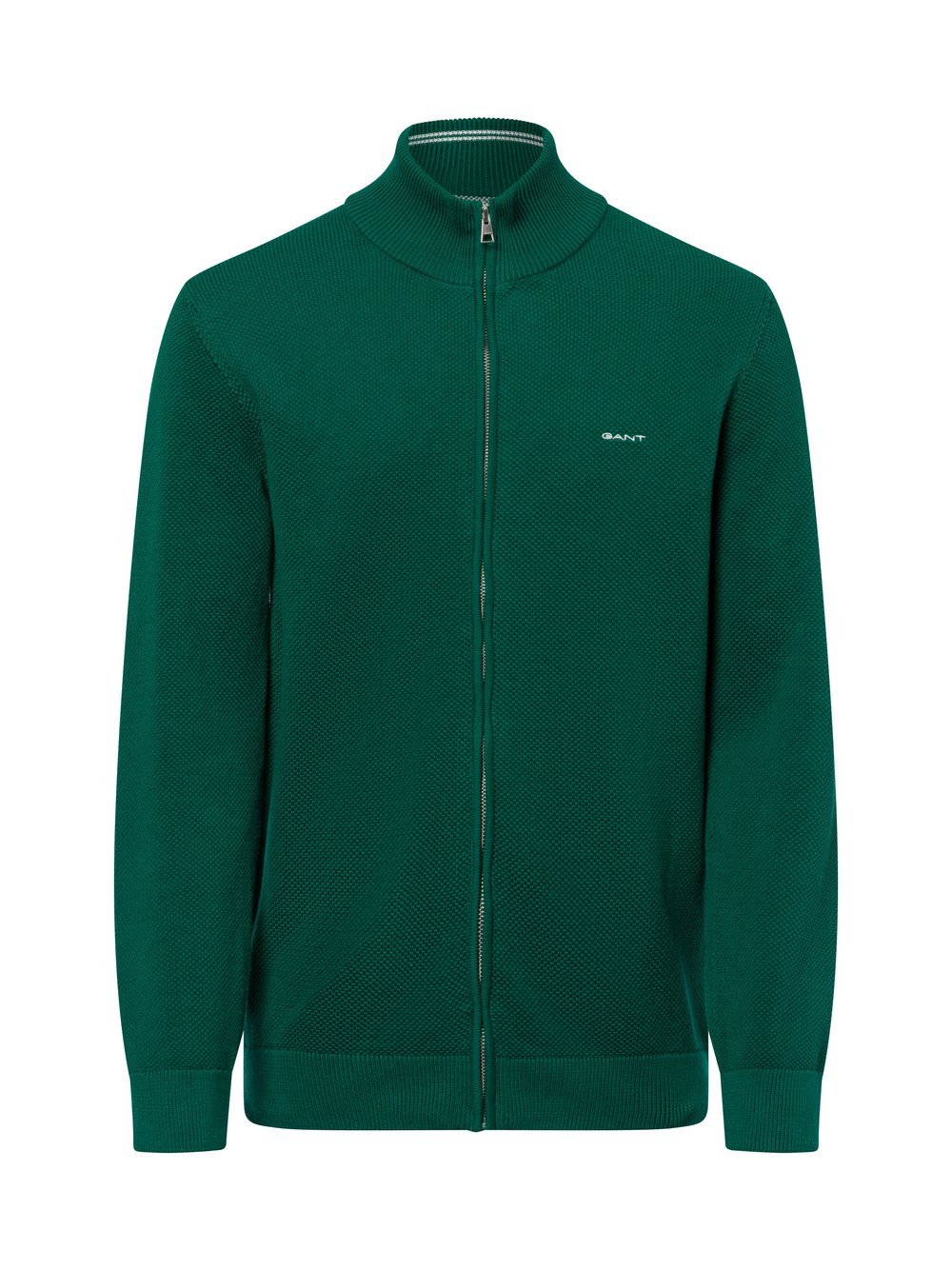 Gant Strickjacke Herren Baumwolle grün, XXL