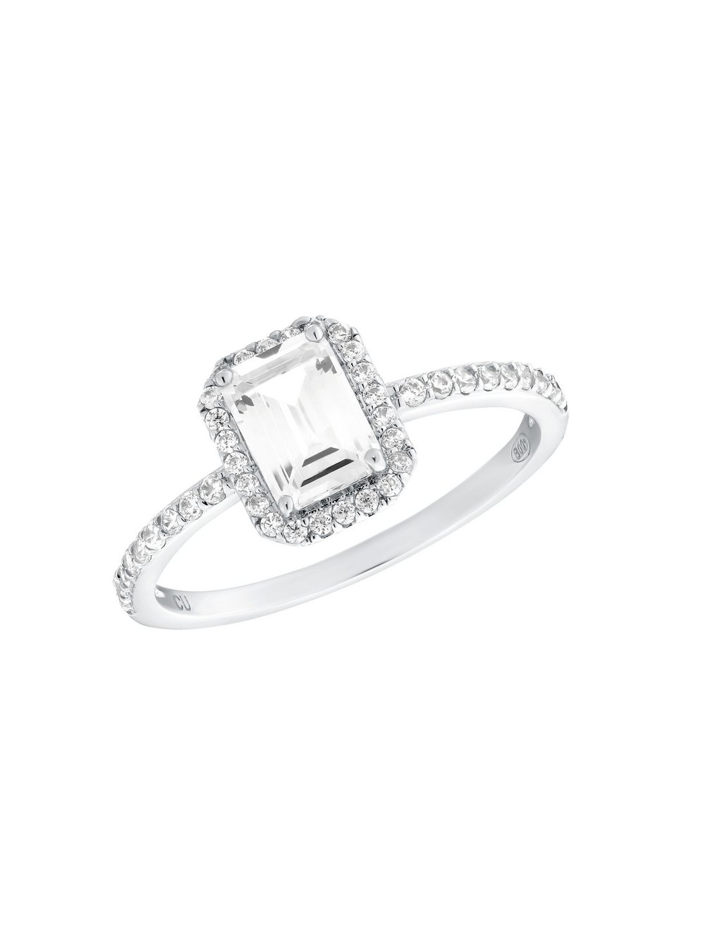 amor Ring Damen Sterlingsilber silber, 56