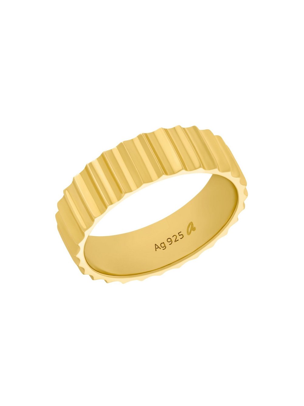 amor Ring Damen Sterlingsilber gold, 52