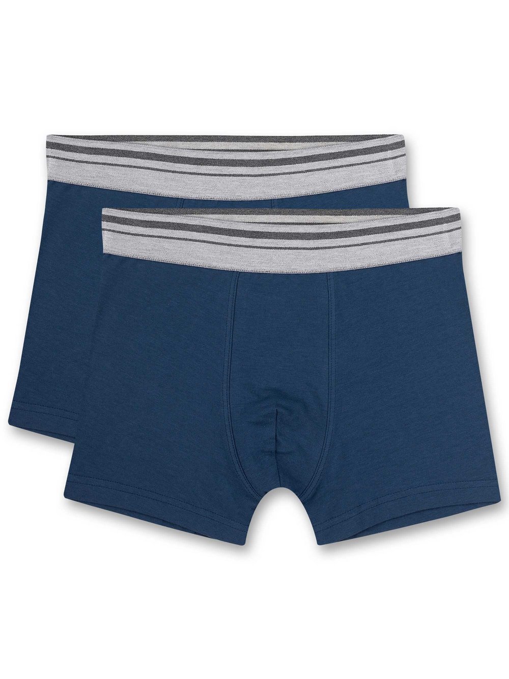 Sanetta Boxershort 2er Pack Jungen Baumwolle blau, 140