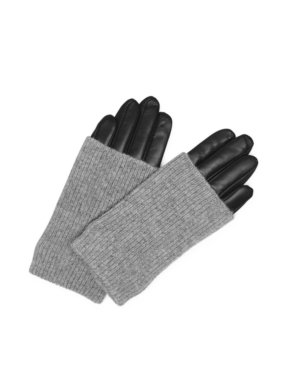 Markberg Handschuhe Damen Leder grau, 7.5