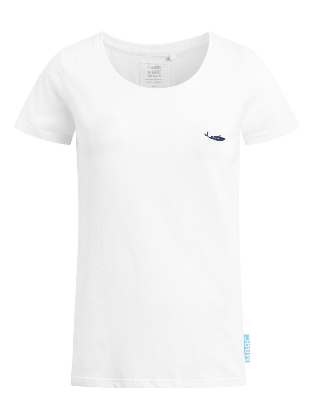 MBRC T-Shirt Damen Baumwolle blau, S