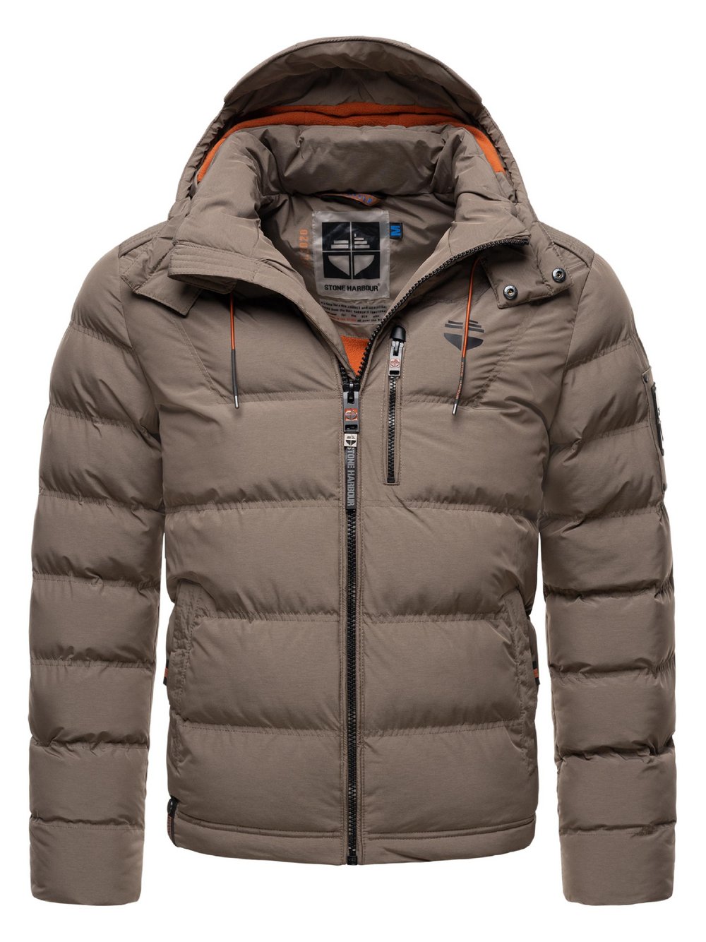 STONE HARBOUR Winterjacke Herren braun, S