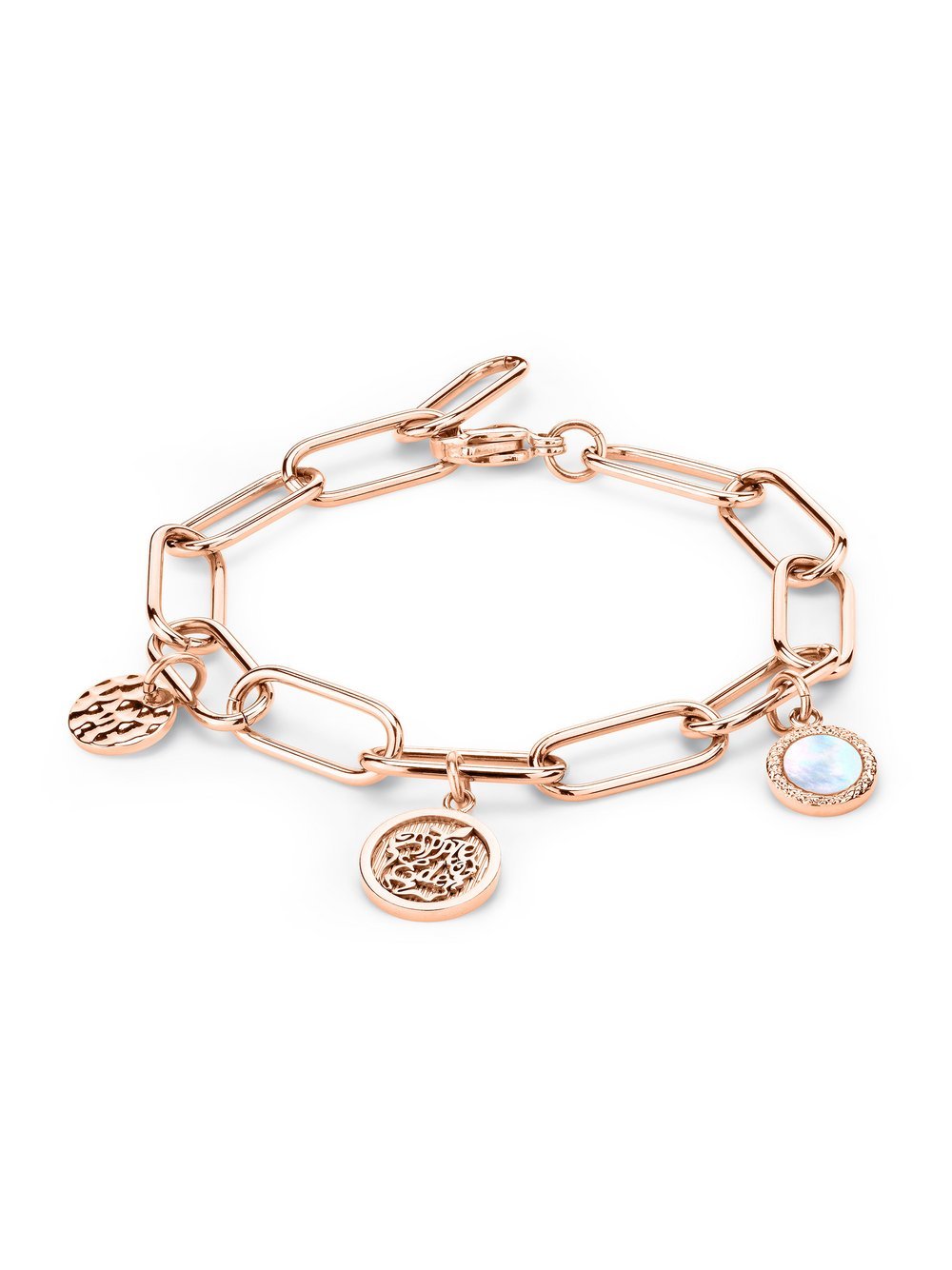 Apple of Eden Armband Damen Edelstahl roségold, ONE SIZE