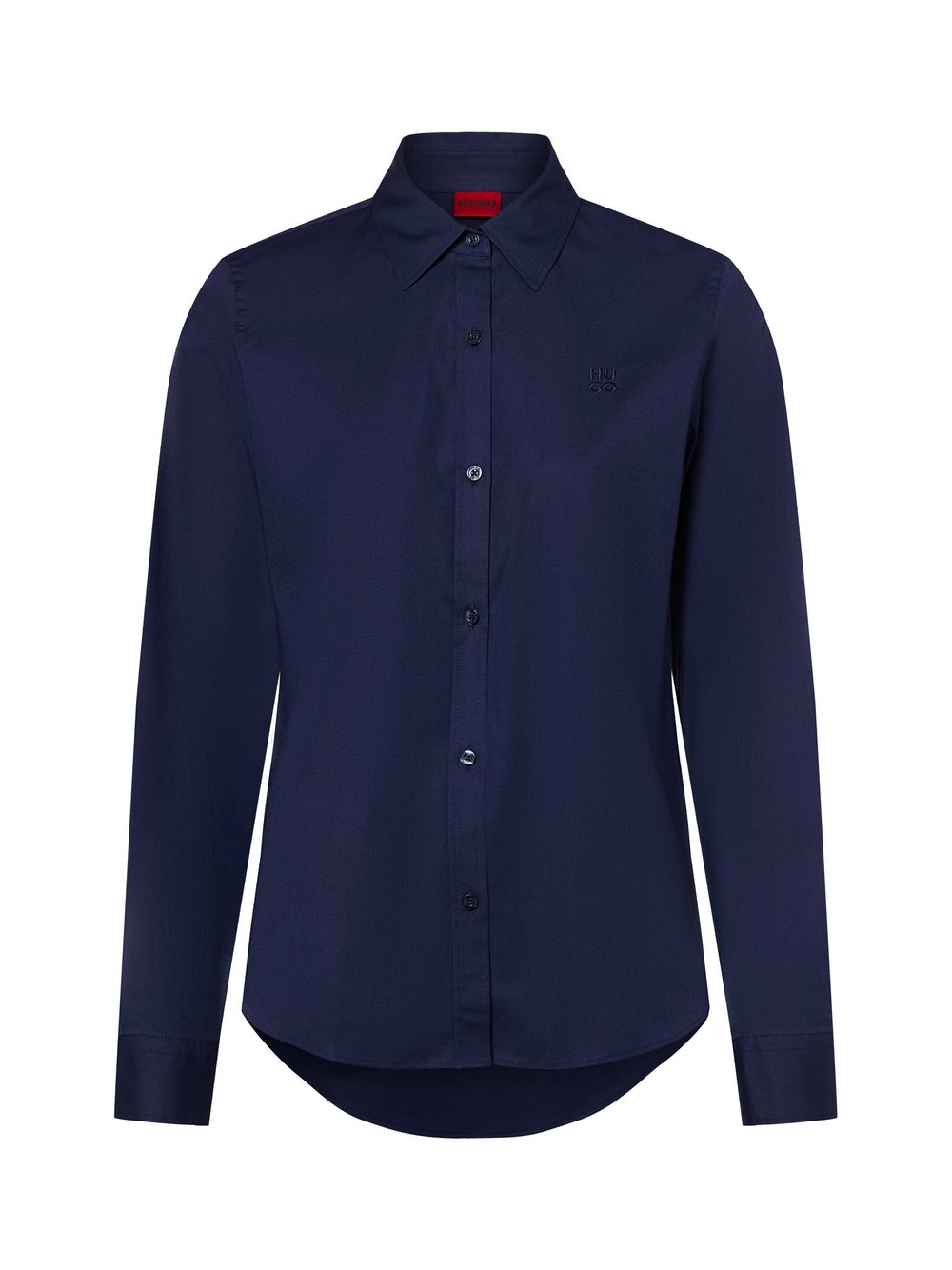 HUGO Bluse Damen Baumwolle blau, 40