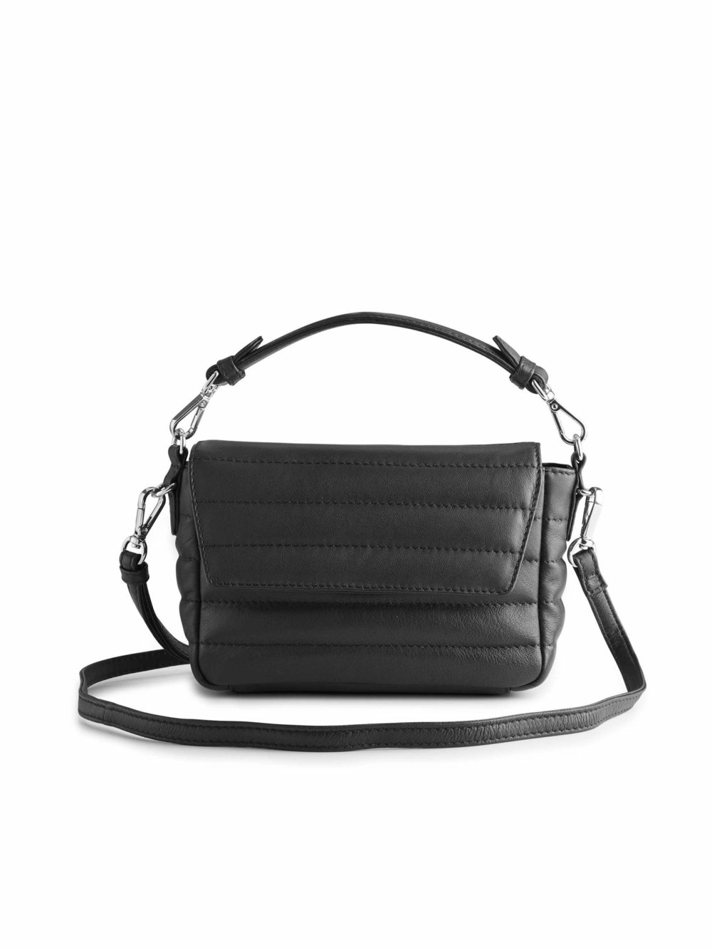 Markberg Crossover Bag Damen Leder schwarz, ONE SIZE