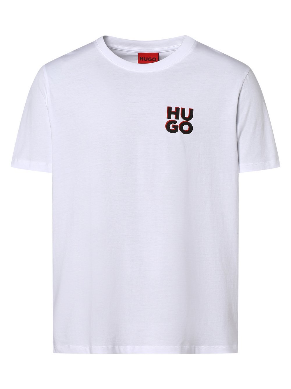 HUGO T-Shirts im 2er-Pack Herren Baumwolle mehrfarbig bedruckt, S