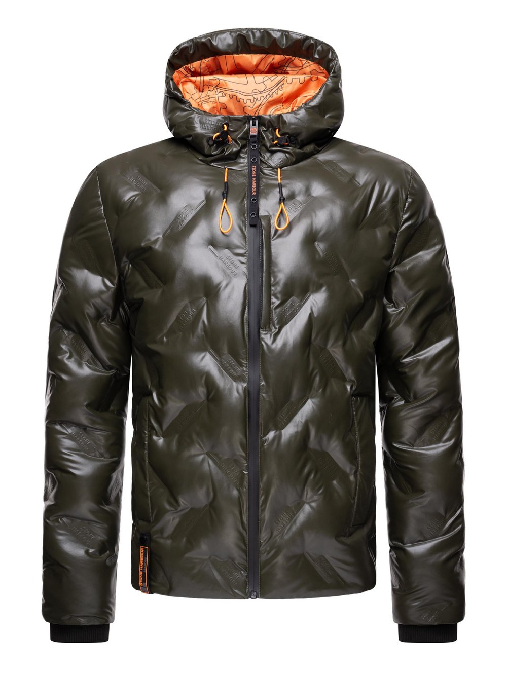 STONE HARBOUR Winterjacke Herren grün, S