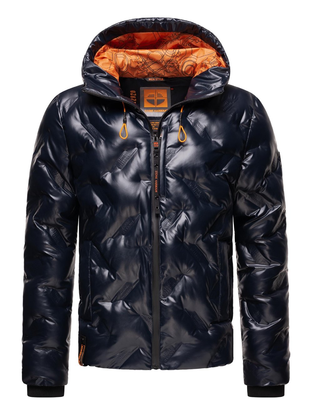 STONE HARBOUR Winterjacke Herren blau, S