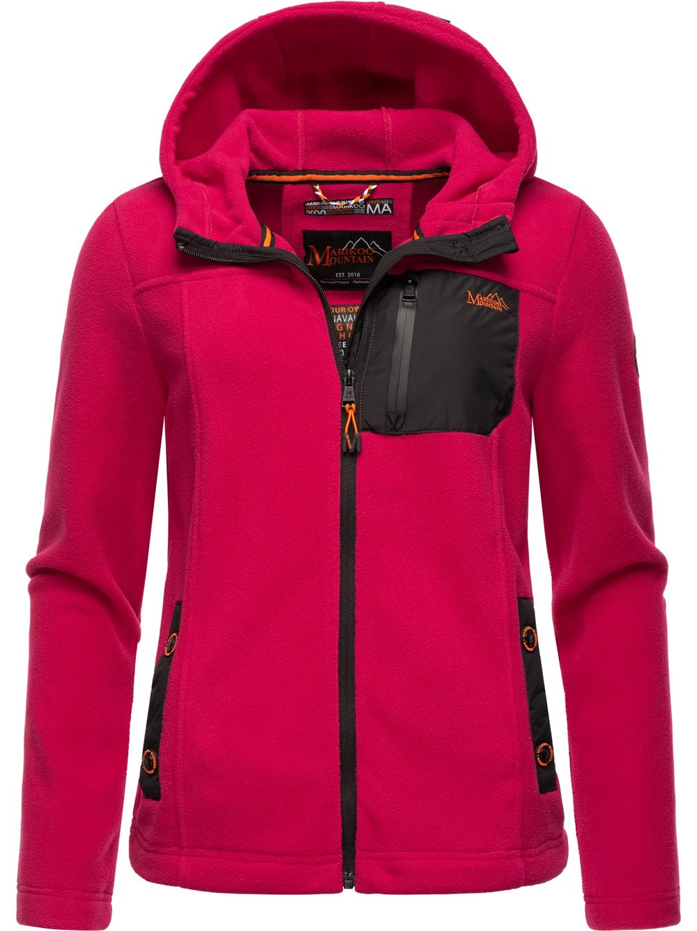 Marikoo Fleecejacke Damen rosa, S